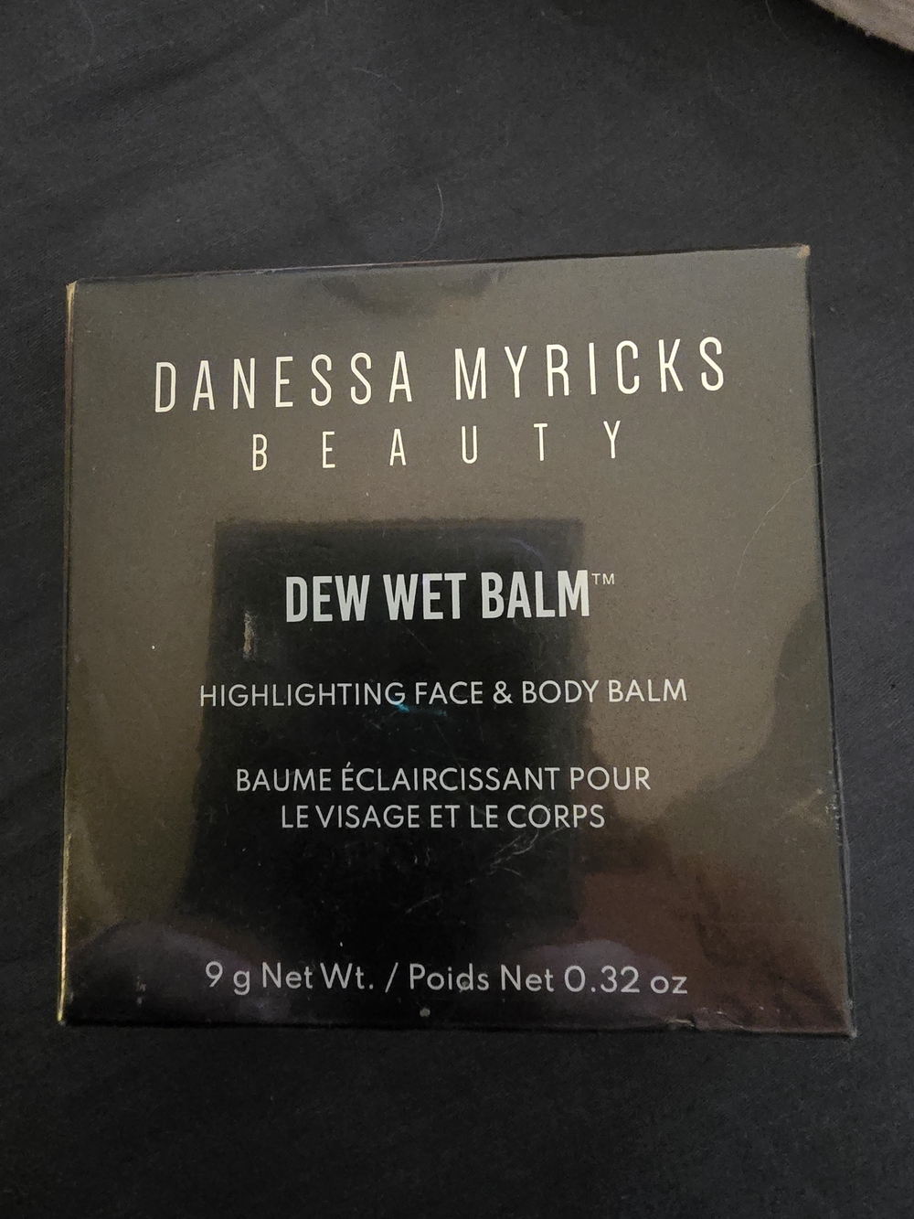 Danessa Myricks Beauty Dew Wet Balm - Black Packaging